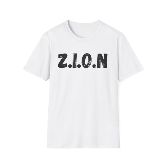 Adult Zion White Words & Image