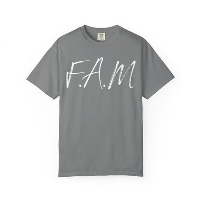 Fam Christian White Letters & Image