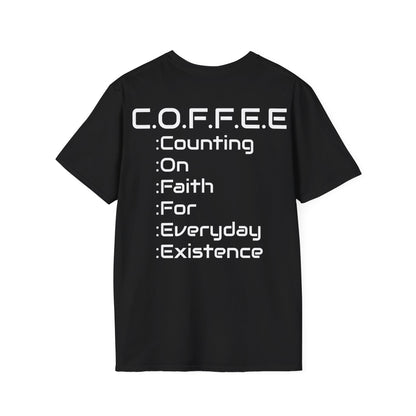 Adult Coffee Christian White Words Only