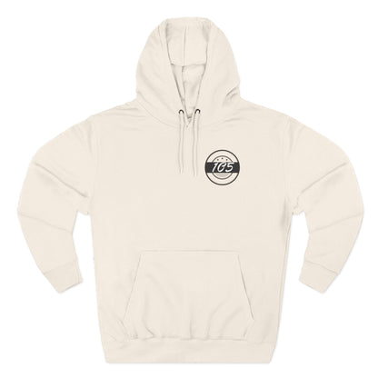 Adult 105 Christian Black and White Letters Hoodie