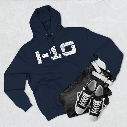 Adult I-10 Christian White Words Pullover Hoodie