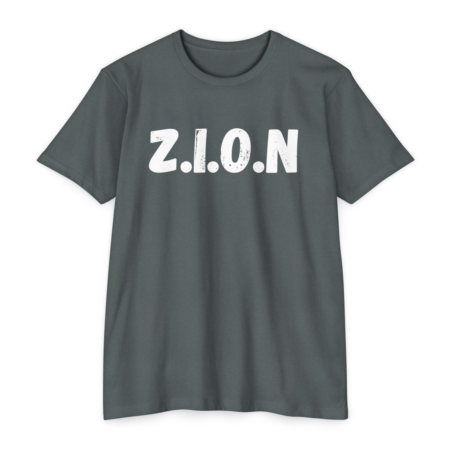 Adult Zion White Words & Image