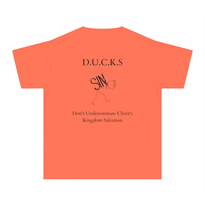 Youth Ducks Christian Black Words