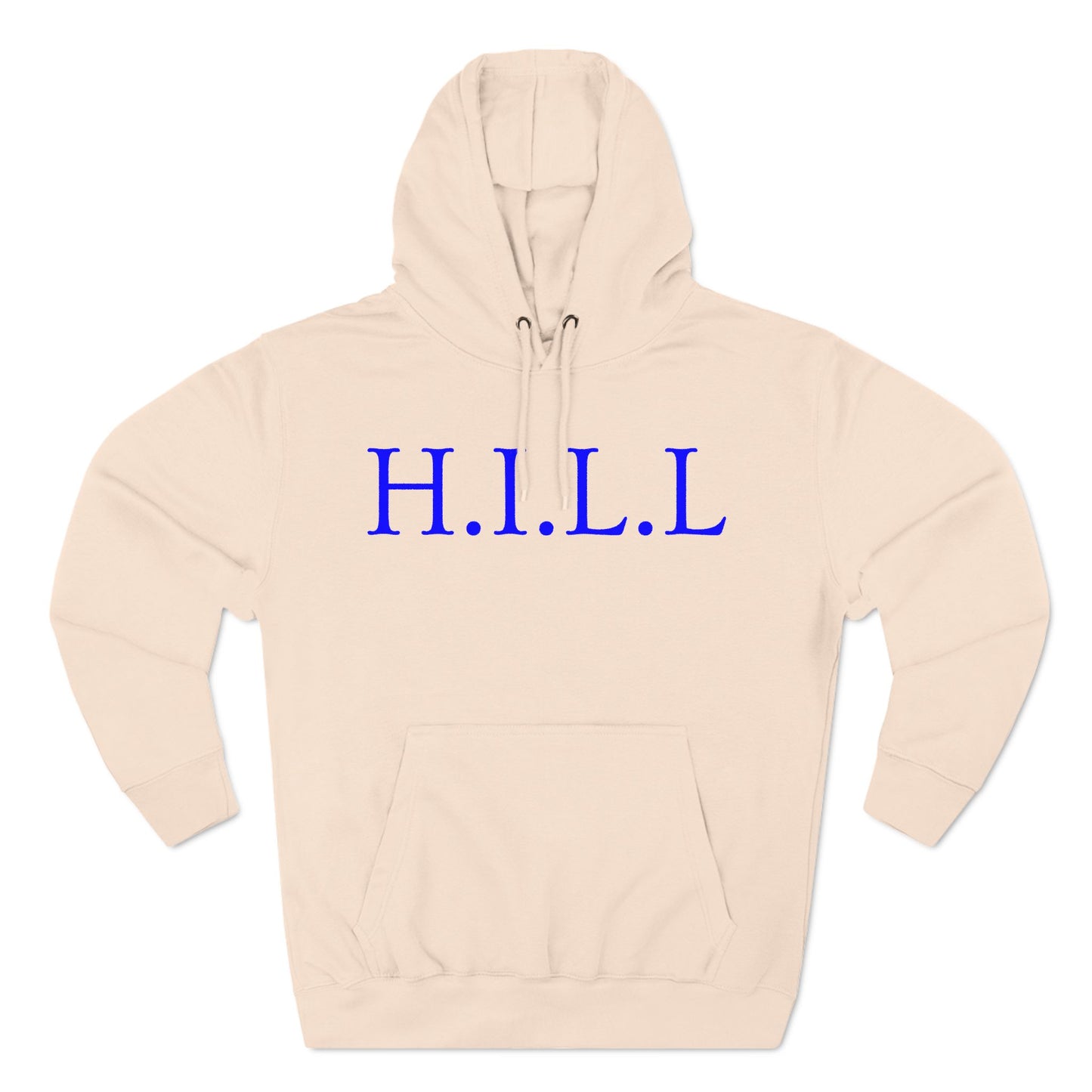 Hill Christian Blue Words Hoodie