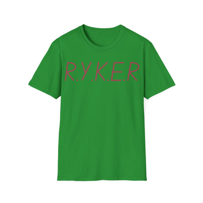 RYKER Christian Marron Letters