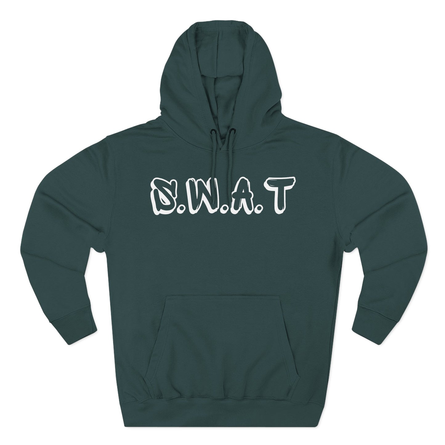 Swat Christian White Words Hoodie