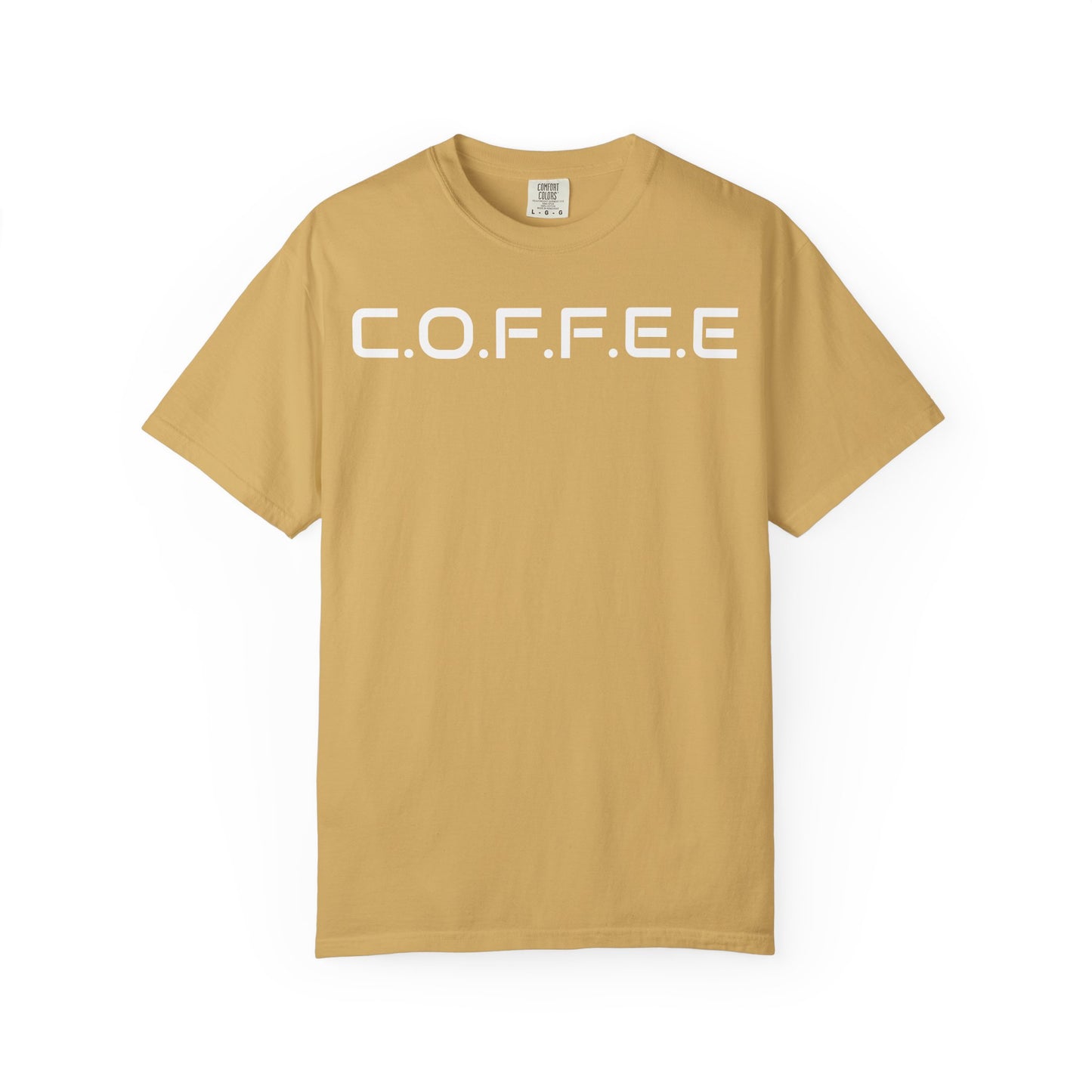 Adult Coffee Christian White Letters & Image