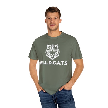 Wildcats Christian White Letters & Picture Specialty