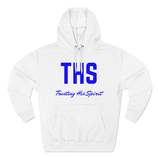 Adult THS Christian Blue Letters Hoodie