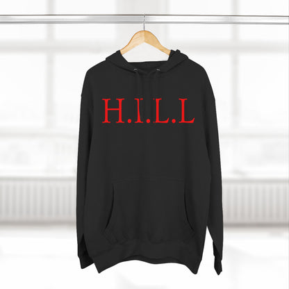 Hill Christian Red Words Hoodie