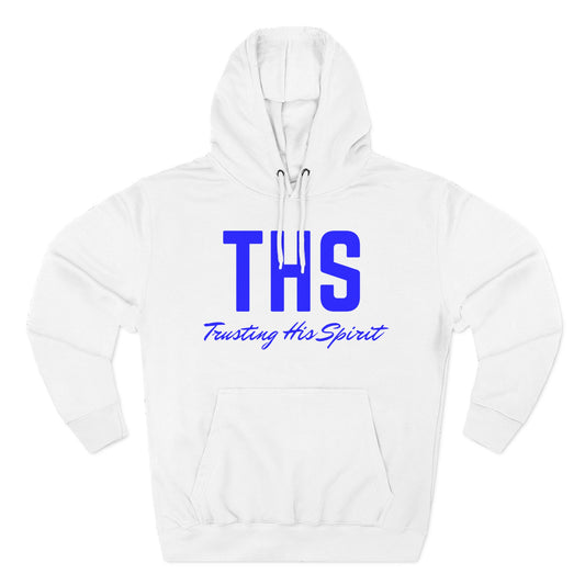 Adult THS Christian Blue Letters Hoodie