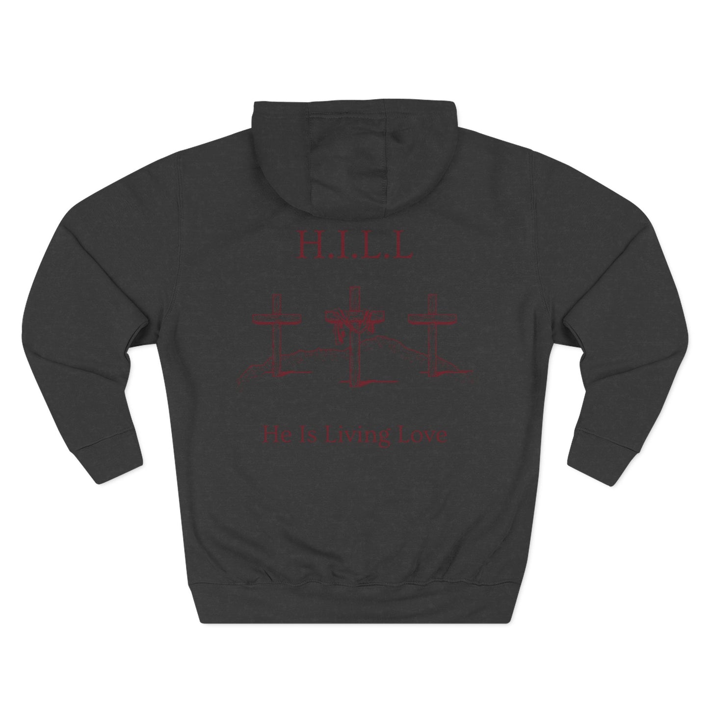 Hill Christian Marron Words Hoodie