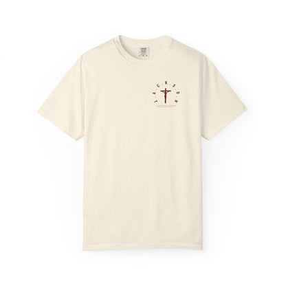 Jackson Believing Christian Marron Letters & Cross