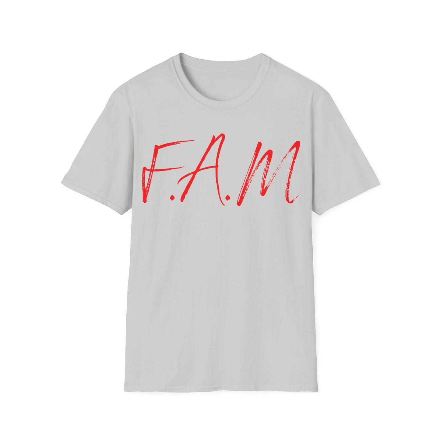 Fam Christian Red Letters & Image