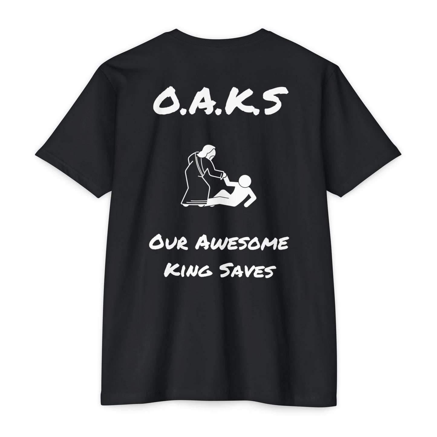 Adult Oaks Christian White Premium Tee