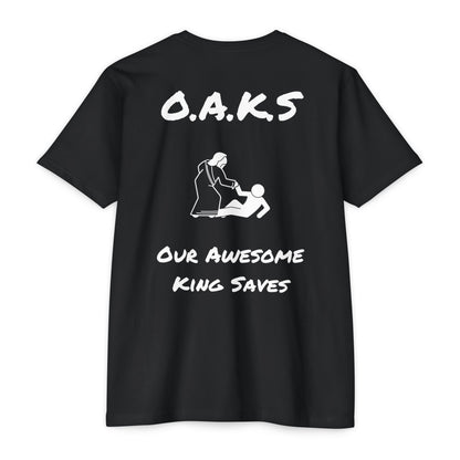 Adult Oaks Christian White Premium Tee