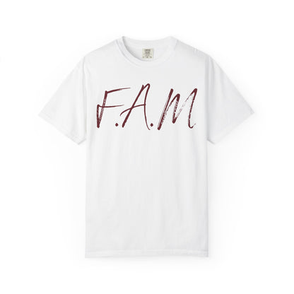 Fam Christian Marron Letters & Image