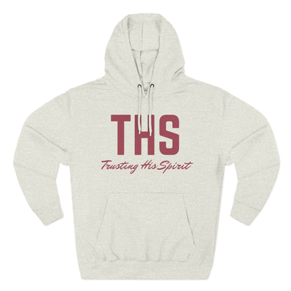 Adult THS Christian Marron Letters Hoodie