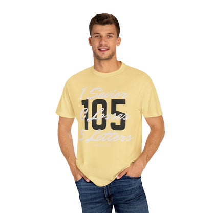 Adult 105 Christian White and Black Letters