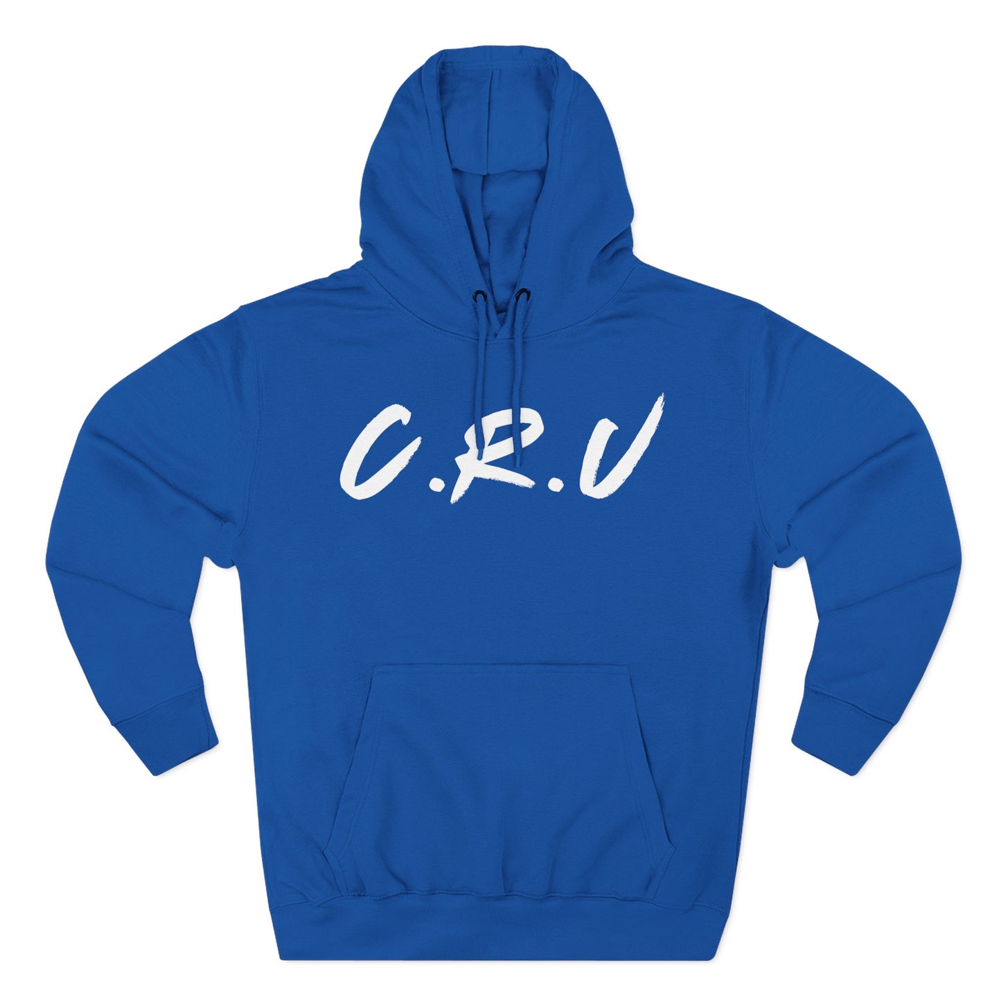 Adult Cru White Pullover Hoodie
