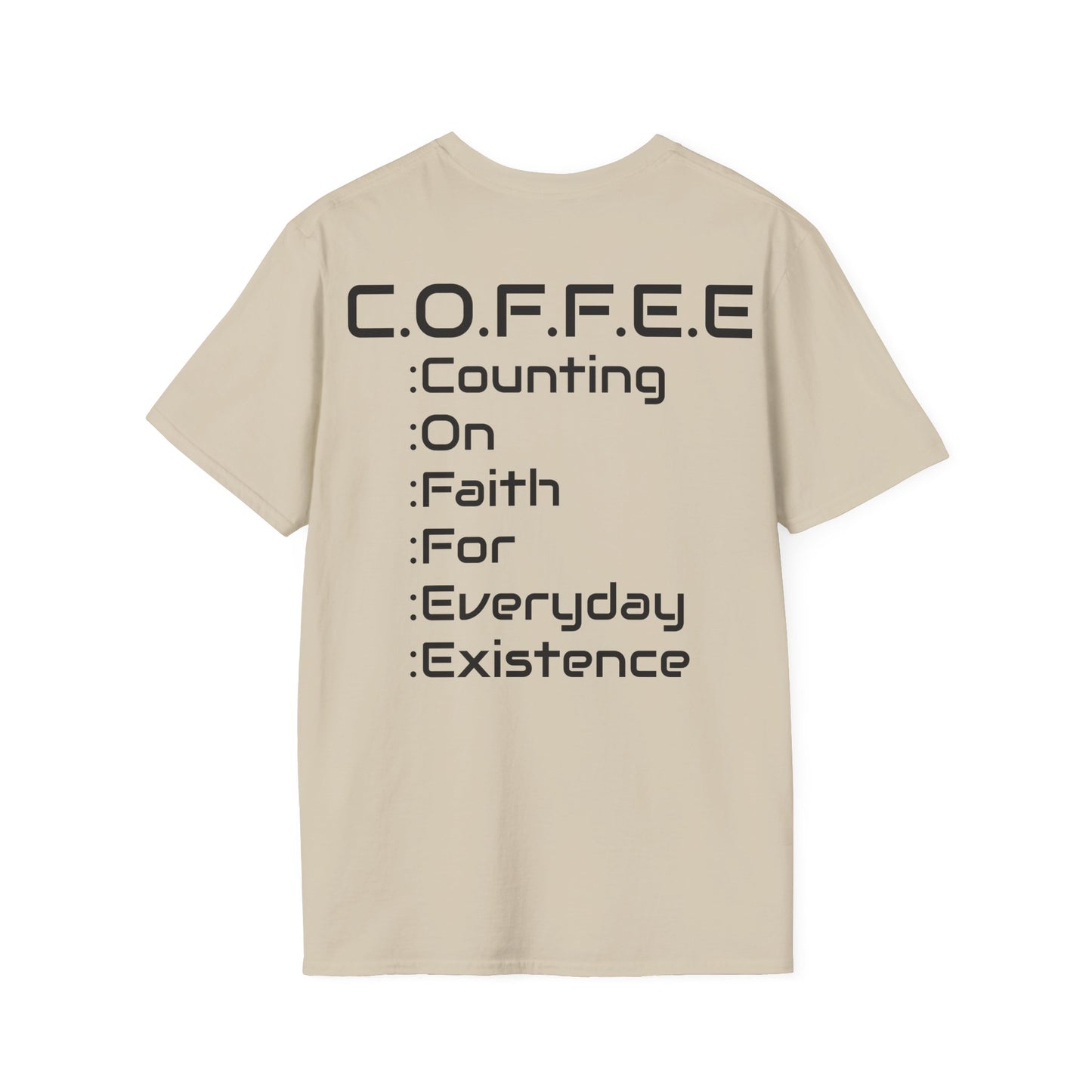 Adult Coffee Christian Black Words Only