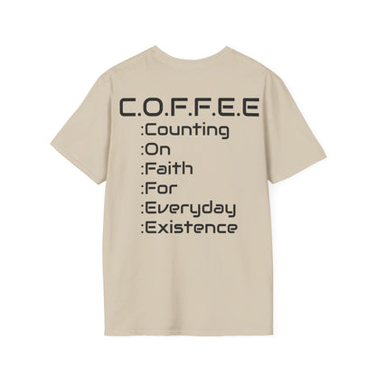 Adult Coffee Christian Black Words Only