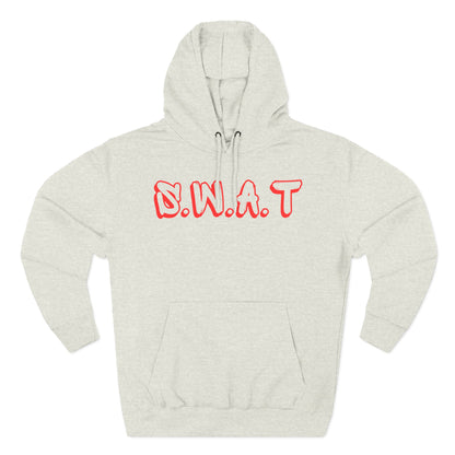 Swat Christian Red Words Hoodie