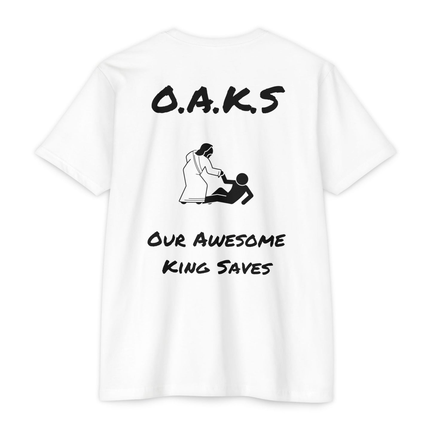 Adult Oaks Christian Black Premium Tee