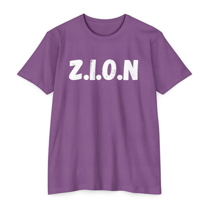 Adult Zion White Words & Image
