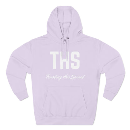 Adult THS Christian White Letters Hoodie
