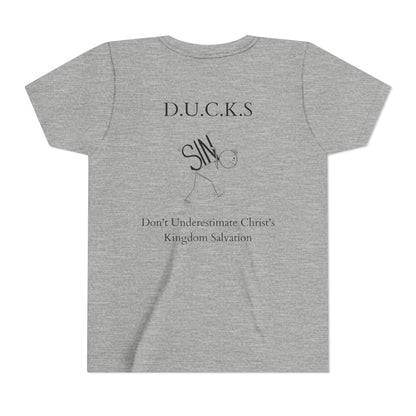Youth Ducks Christian Black Words