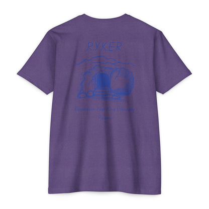 RYKER Christian Blue Letters Blended