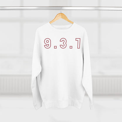 931 Crewneck Marron Words