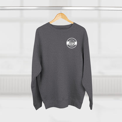 Adult 105 Christian White and Black Letters Crewneck