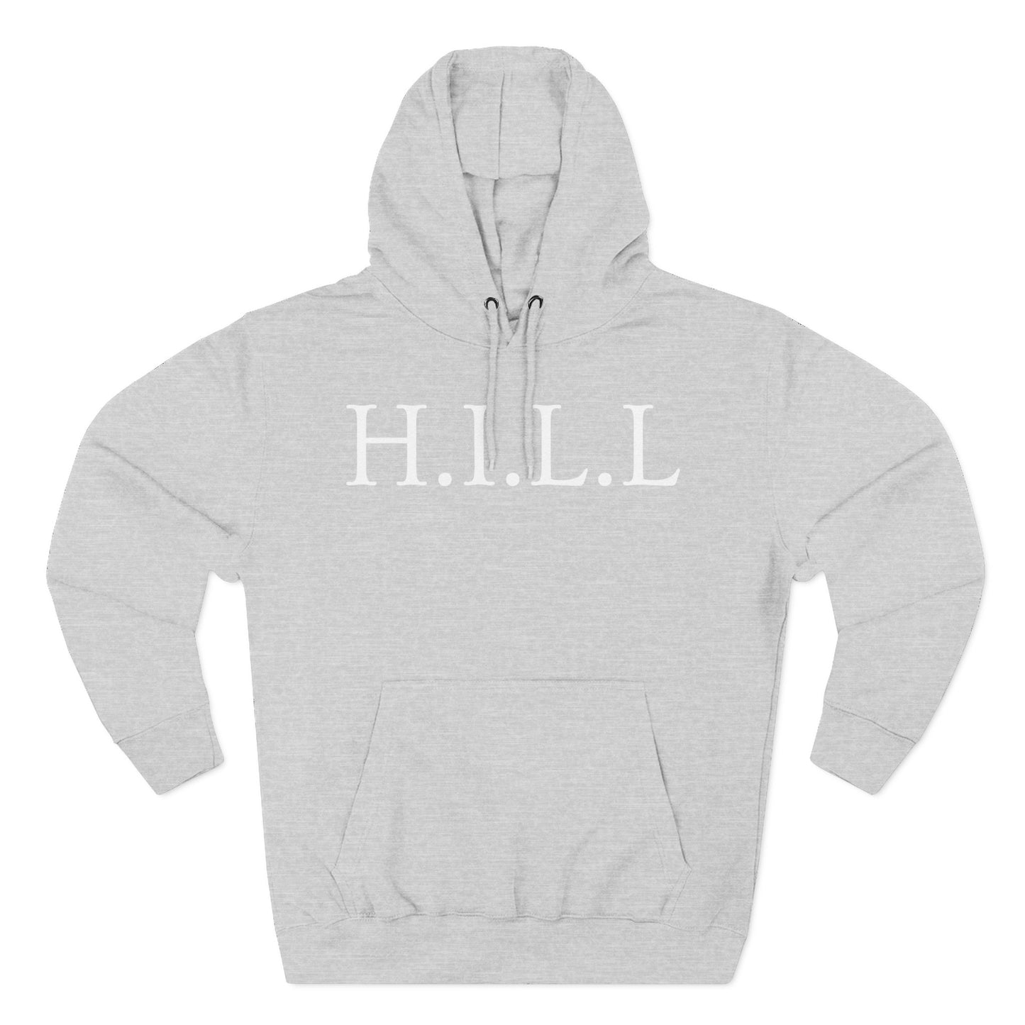 Adult Hill Christian White Words Pullover Hoodie