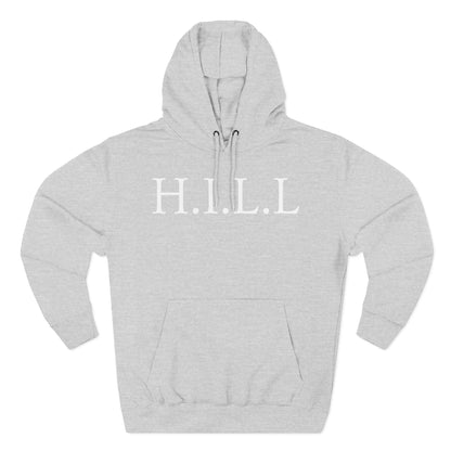 Adult Hill Christian White Words Pullover Hoodie