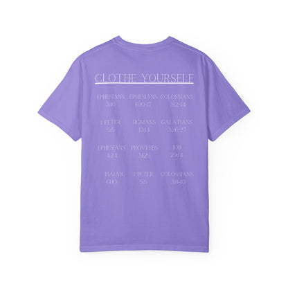 Clothe Yourself White Tshirt(scripture)