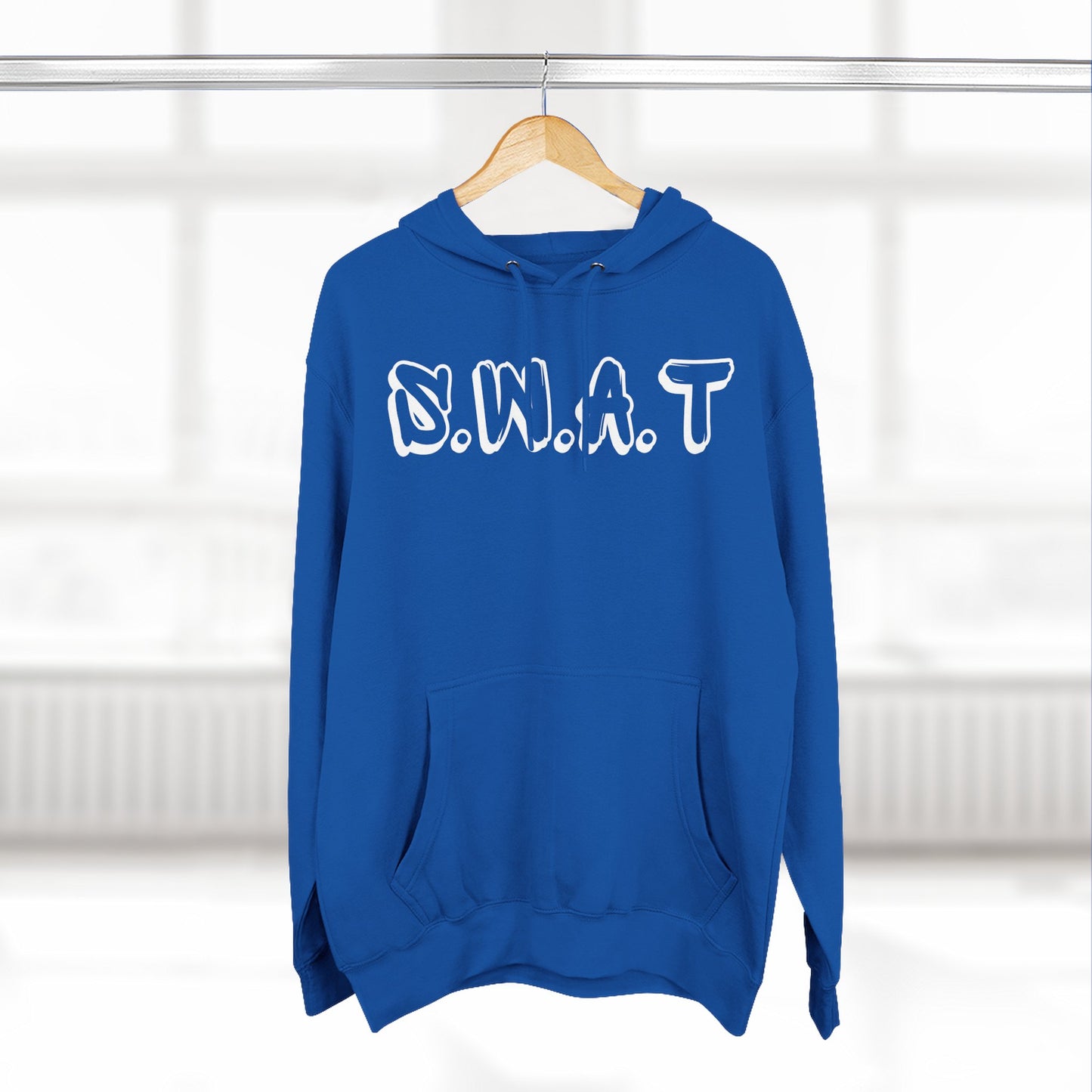 Swat Christian White Words Hoodie