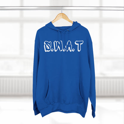Swat Christian White Words Hoodie