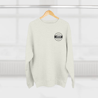 Adult 105 Christian Black and White Letters Crewneck