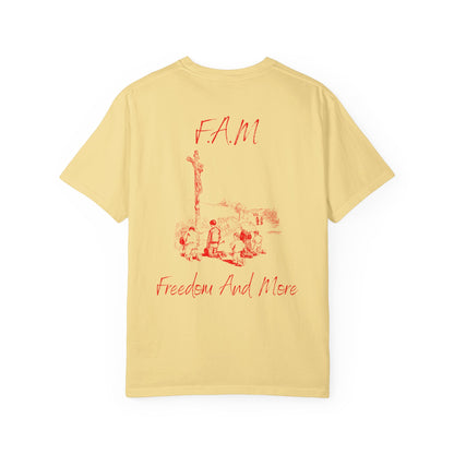 Fam Christian Red Letters & Image