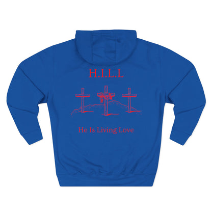 Hill Christian Red Words Hoodie