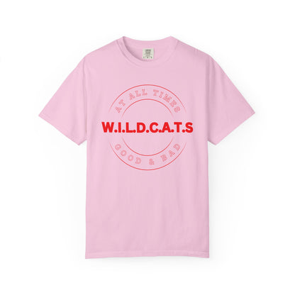 Wildcats Christian Red Letters & Picture