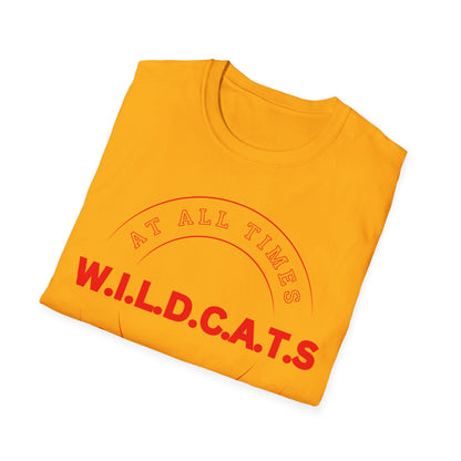 Wildcats Christian Red Letters & Picture