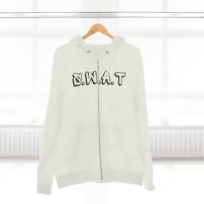 Swat Christian Black Words Hoodie Zipper