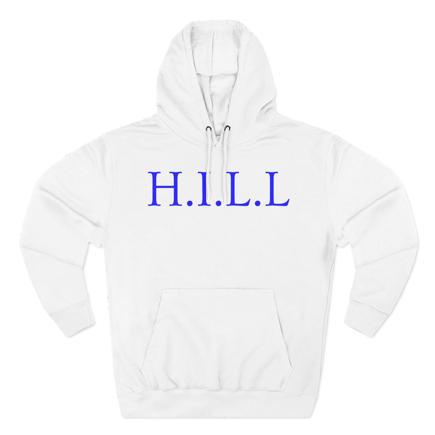 Hill Christian Blue Words Hoodie