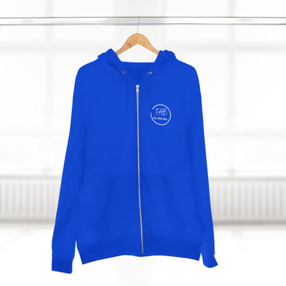 Clothe Yourself White Hoodie Zipper (scripture)