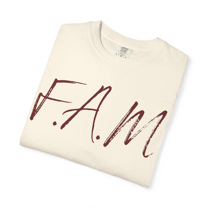 Fam Christian Marron Letters & Image