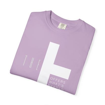 Adult T-Town Christian White Letters & Cross