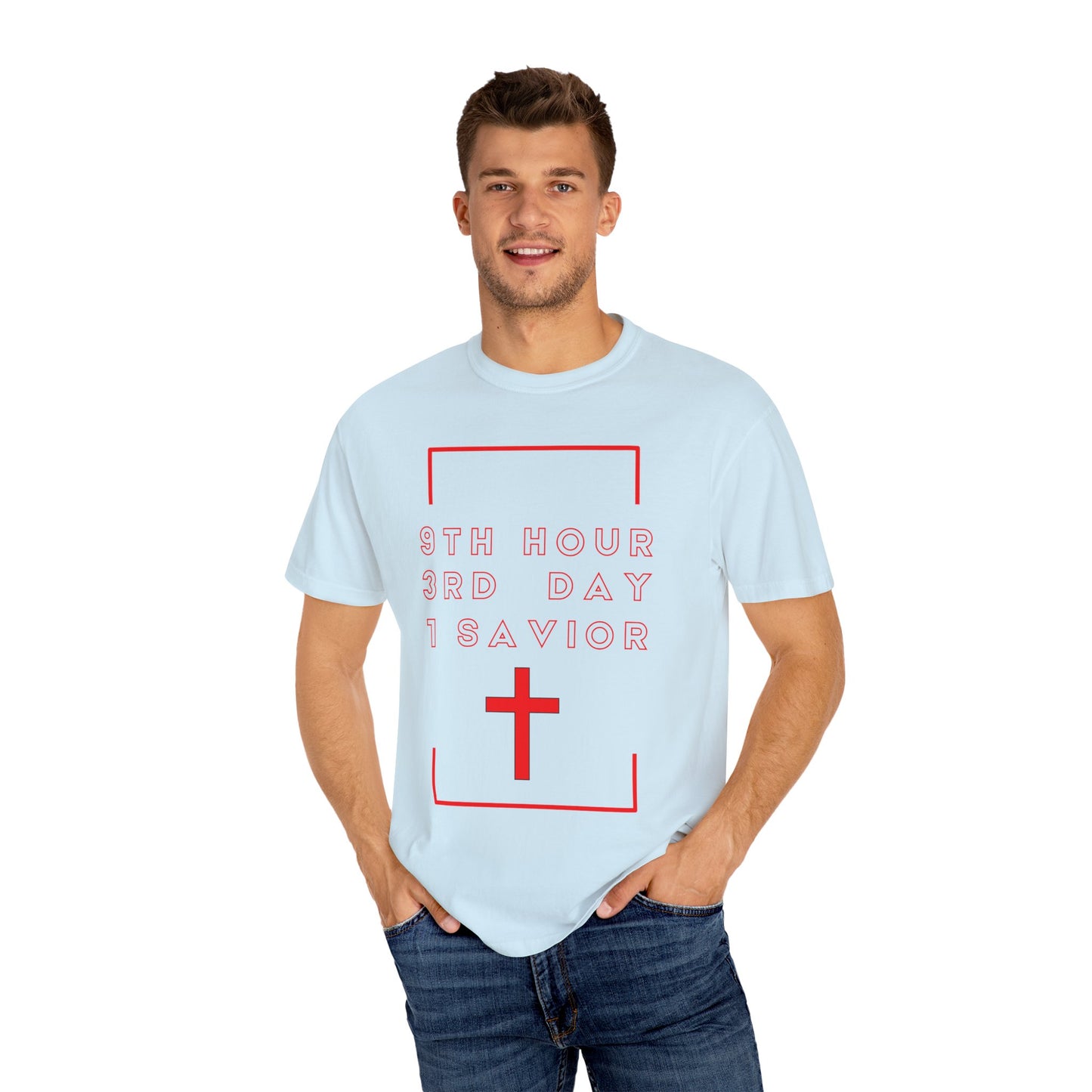 Adult 931 Christian Red Letters